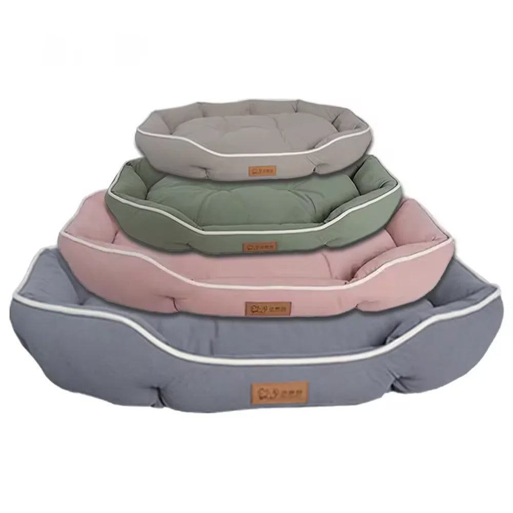 Pet Sleeping Sofa Large Plush Dog Bed
