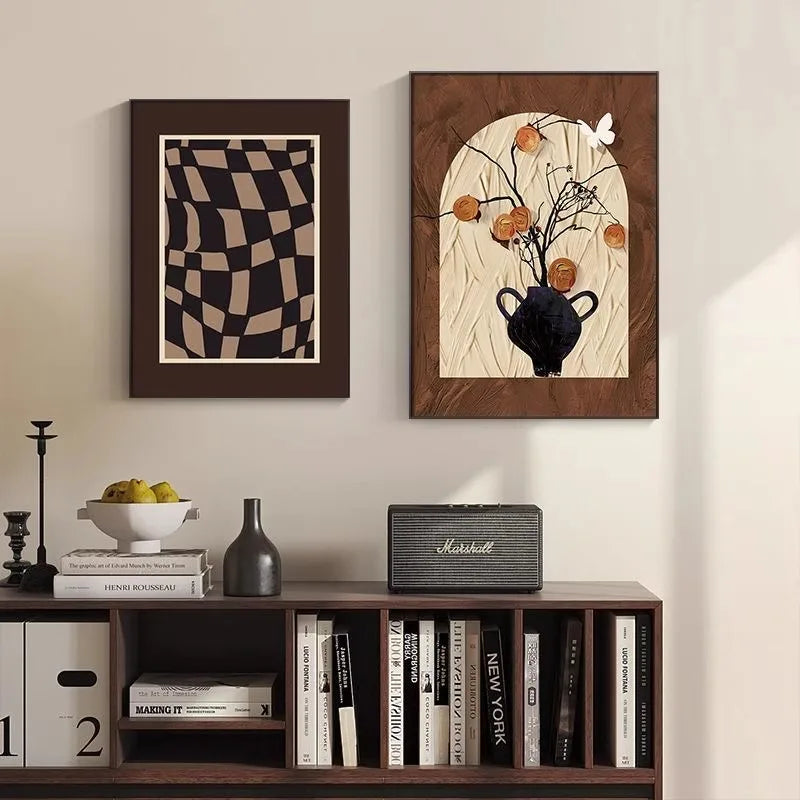 Vintage Framed Prints on Canvas; 24 Designs