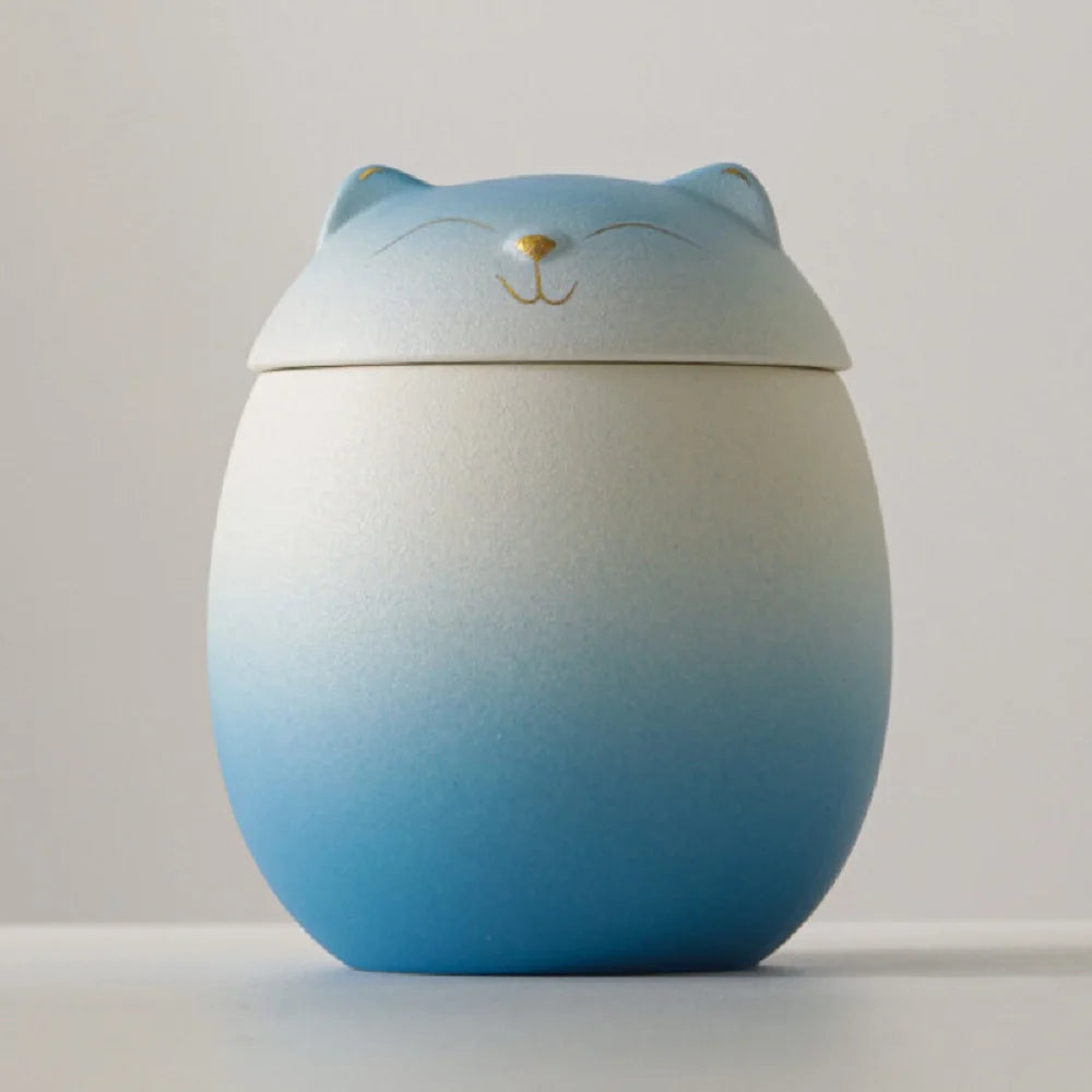Memorial Cremation Urn for Pet Ashes, Handcrafted