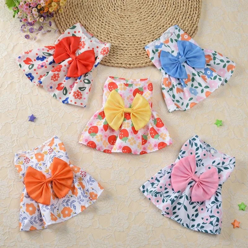 Summer Dog/Cat Princess Party Dress