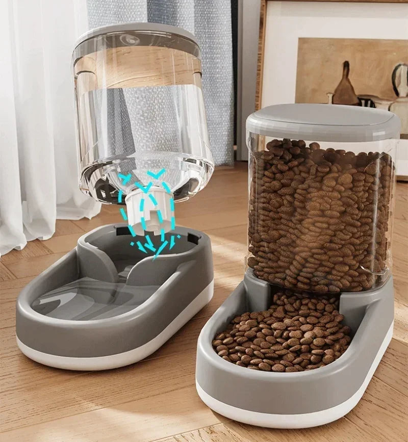 Automatic Pet Water & Food Dispenser