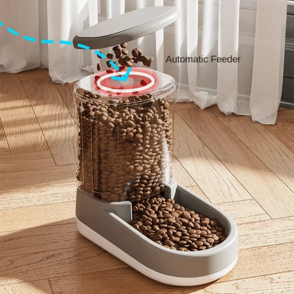 Automatic Pet Water & Food Dispenser