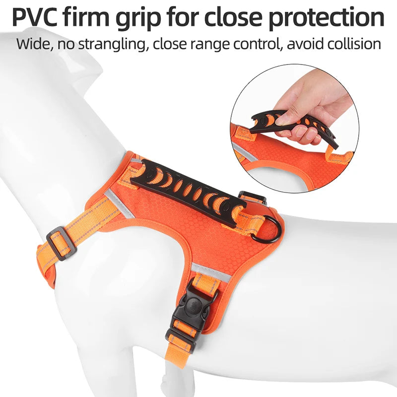 No-Pull, No-Choke, Adjustable Dog Harness Vest